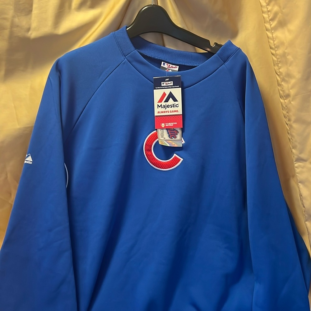 Cubs fleece pull over NWT
